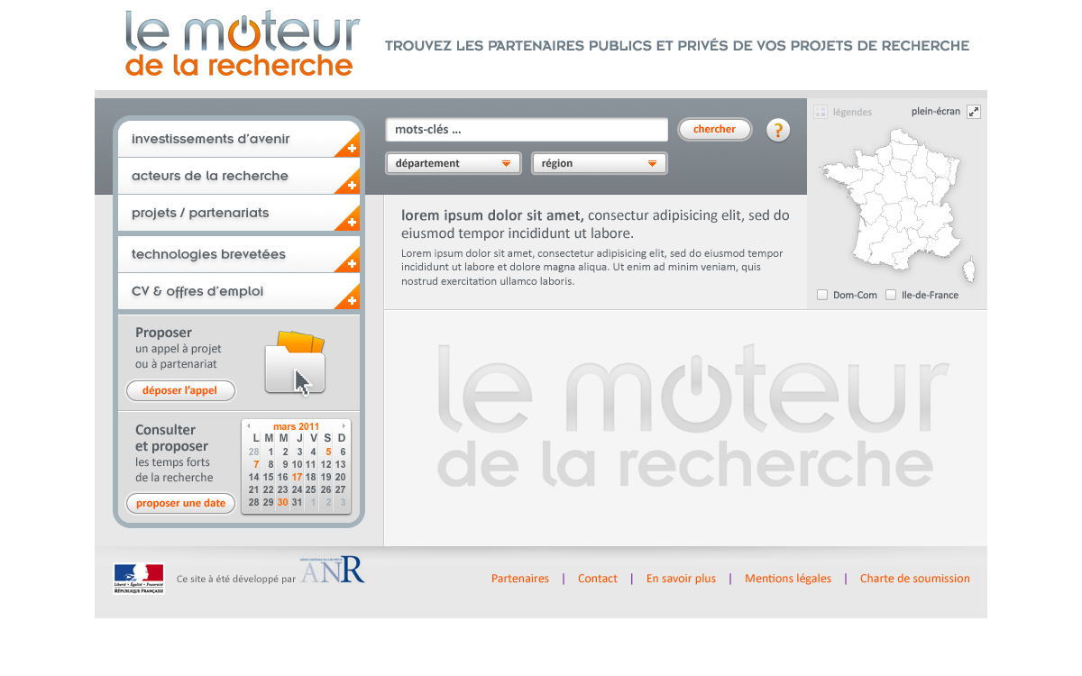 Le Moteur de la Recherche (ANR)